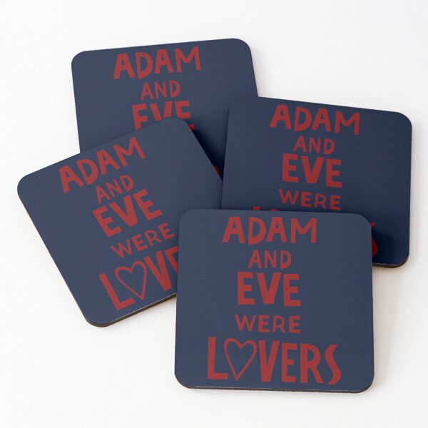 Item preview, Adam and Eve Were Lovers designed and sold by Texterns.