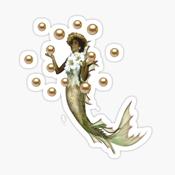 Gold Mermaid Stickers Redbubble - roblox mermaids star sorority pool time mermaid