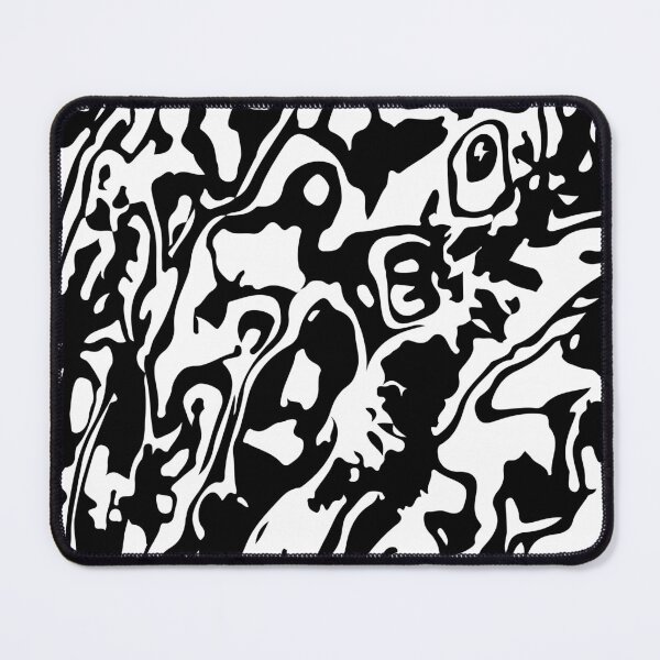 Item preview, Black and White New Zealand Paua Abalone Sea Shell Style Pattern designed and sold by Ciara Shortall.