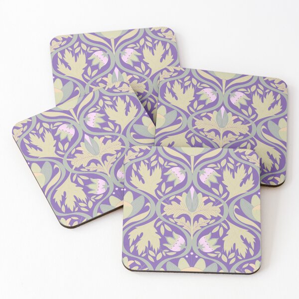 Item preview, Victorian Era Florals No.13 [Hampton and deep Lavender] CP22082m designed and sold by Carina Parry Studios.