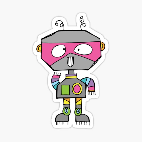 Item preview, Rainbow Robot designed and sold by fromthepond.
