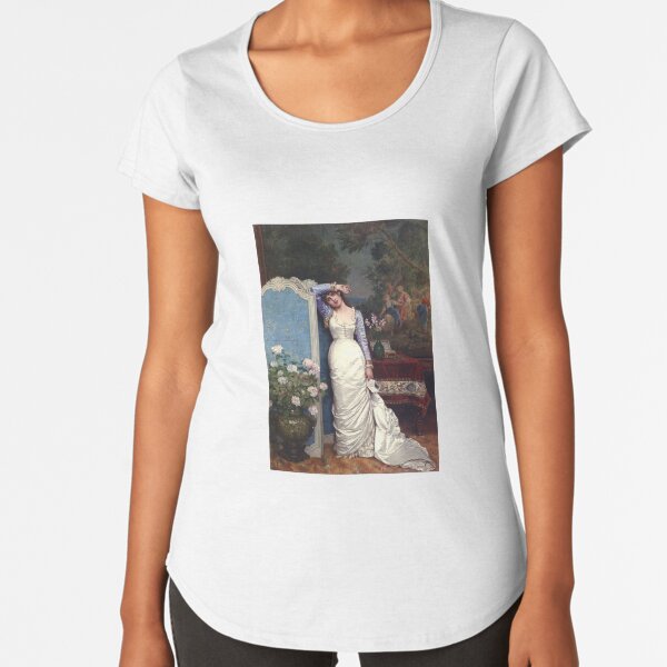 Vista previa del artículo con la obra «Jeune fille, intérieur de Auguste Toulmouche», diseñado y vendido por embhstore.