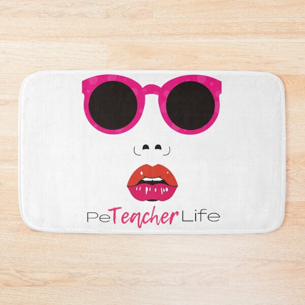 Item preview, PE Teacher Messy Bun Lifes Hair Glasses Funny designed and sold by byrne-ma.