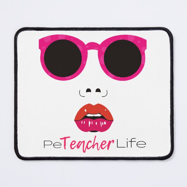 Item preview, PE Teacher Messy Bun Lifes Hair Glasses Funny designed and sold by byrne-ma.