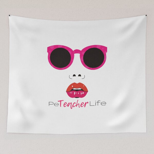 Item preview, PE Teacher Messy Bun Lifes Hair Glasses Funny designed and sold by byrne-ma.