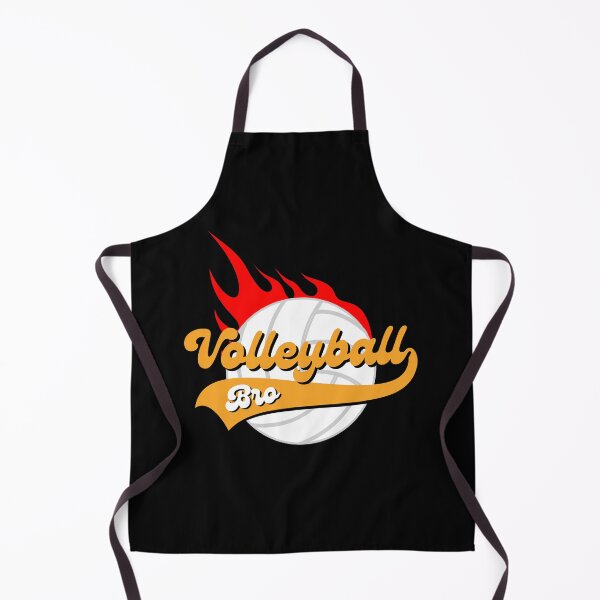 Item preview, Volleyball Bro - Flaming Classic Retro Volleyball designed and sold by MadamBullmoose.