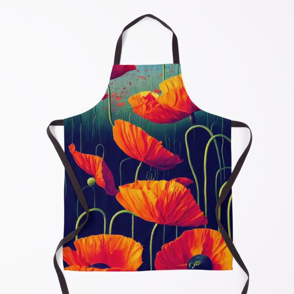 Item preview, Beautiful Surreal Red Poppies designed and sold by The Oracle of Surrealism Sublime Consciousness.