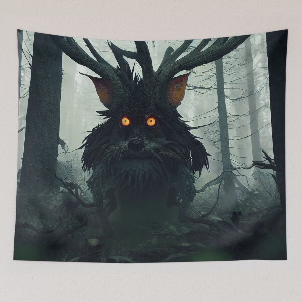 Item preview, The Woods are Dark and Full of Terrors designed and sold by KungFuChaos.