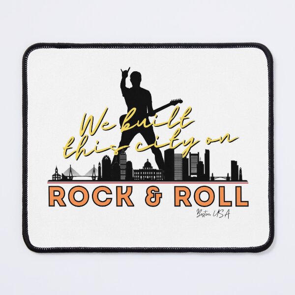 Item preview, We Built this City - Boston, Yellow designed and sold by Mean-Musician.