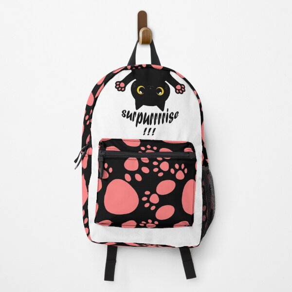 Item preview, Sweet Black Cat Who Loves Surprise designed and sold by DenizGraph.