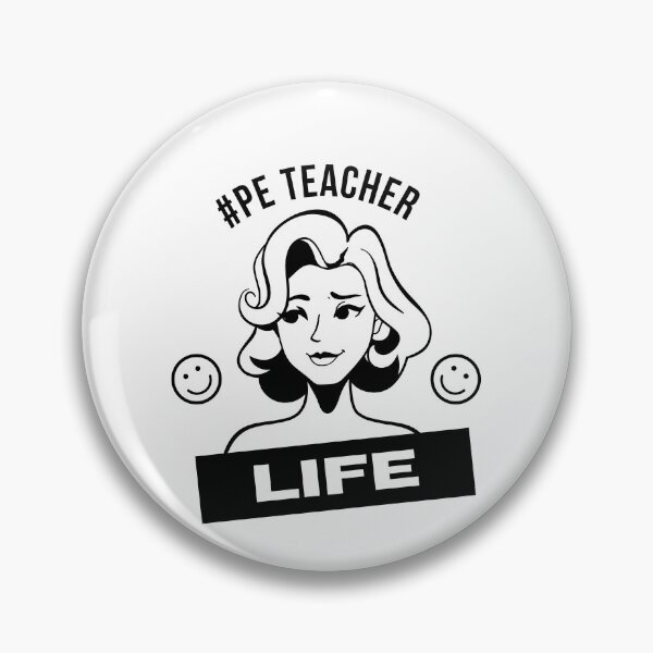 Item preview, PE Teacher Messy Bun Lifes Hair Glasses Funny designed and sold by byrne-ma.