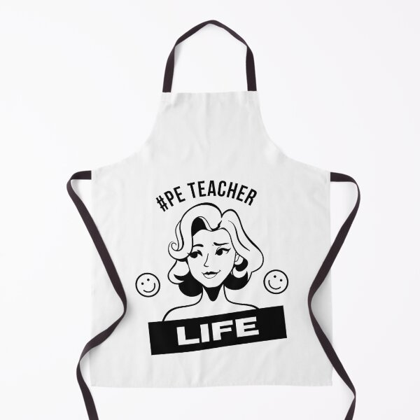 Item preview, PE Teacher Messy Bun Lifes Hair Glasses Funny designed and sold by byrne-ma.