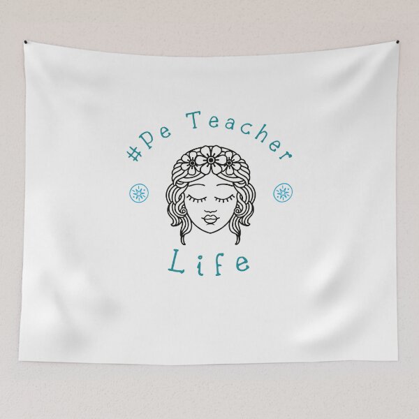 Item preview, PE Teacher Messy Bun Lifes Hair Glasses Funny designed and sold by byrne-ma.