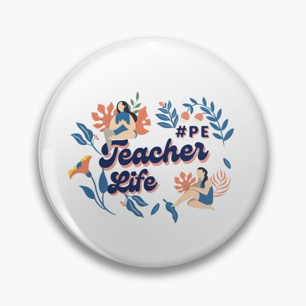 Item preview, PE Teacher Messy Bun Lifes Hair Glasses Funny designed and sold by byrne-ma.