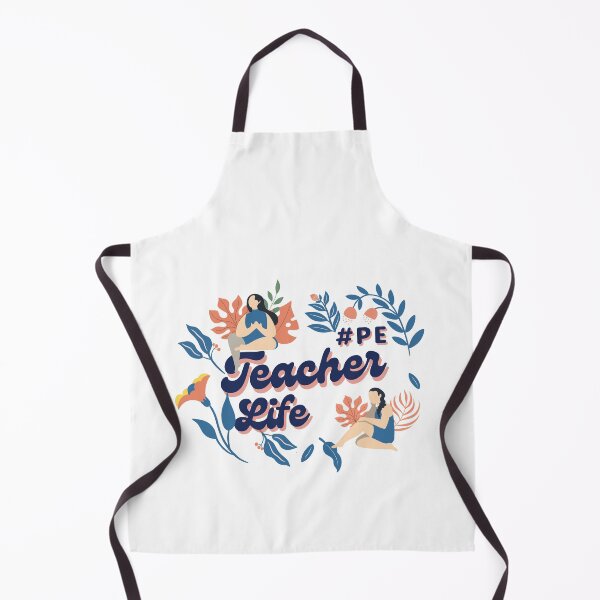Item preview, PE Teacher Messy Bun Lifes Hair Glasses Funny designed and sold by byrne-ma.