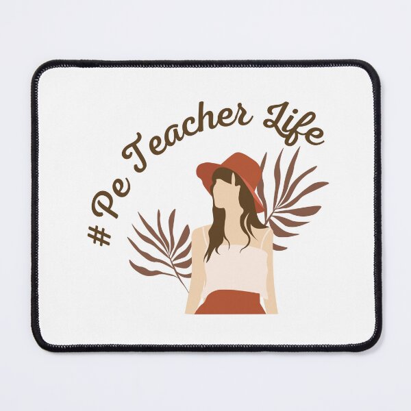 Item preview, PE Teacher Messy Bun Lifes Hair Glasses Funny designed and sold by byrne-ma.