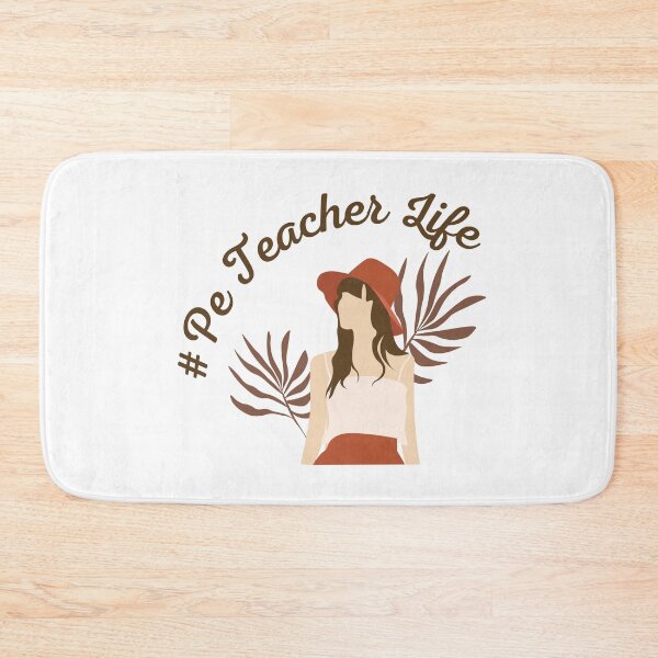 Item preview, PE Teacher Messy Bun Lifes Hair Glasses Funny designed and sold by byrne-ma.
