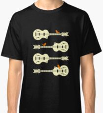 Birds On Guitar Strings Classic T-Shirt