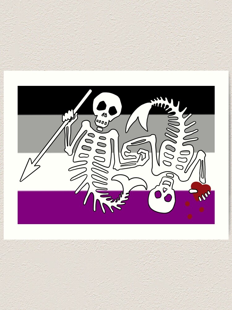 Ofmd Season 2 Asexual Pride Mermaid Pirate Flag Blackbeard Stede Bonnet Our Flag Means Death