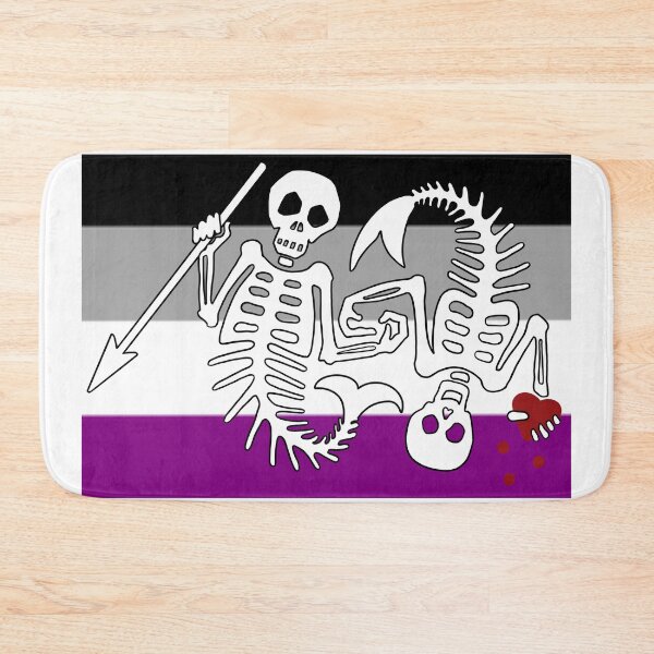 Item preview, OFMD season 2 asexual pride mermaid pirate flag Blackbeard Stede flag designed and sold by Theoldgirl900.