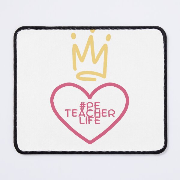 Item preview, PE Teacher Messy Bun Lifes Hair Glasses Funny designed and sold by byrne-ma.