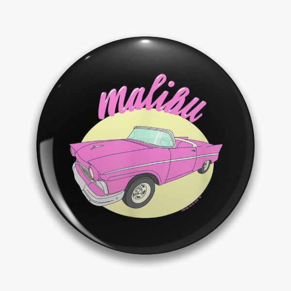 Item preview, Malibu Pink Convertible Graphic designed and sold by Jackwidforss.