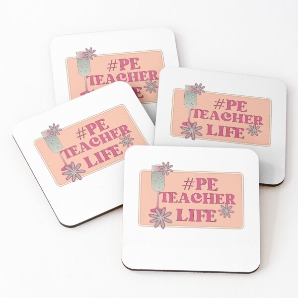 Item preview, PE Teacher Messy Bun Lifes Hair Glasses Funny designed and sold by byrne-ma.