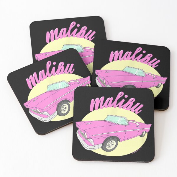 Item preview, Malibu Pink Convertible Graphic designed and sold by Jackwidforss.