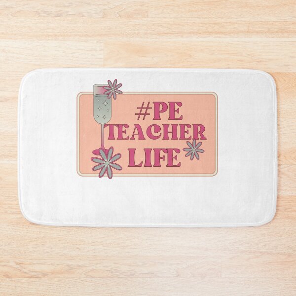 Item preview, PE Teacher Messy Bun Lifes Hair Glasses Funny designed and sold by byrne-ma.