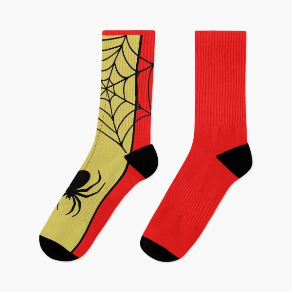 Item preview, Creepy Halloween Spider on Red Background designed and sold by podguy.