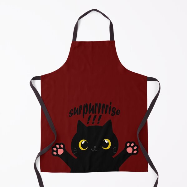 Item preview, Sweet Black Cat Who Loves Surprise designed and sold by DenizGraph.