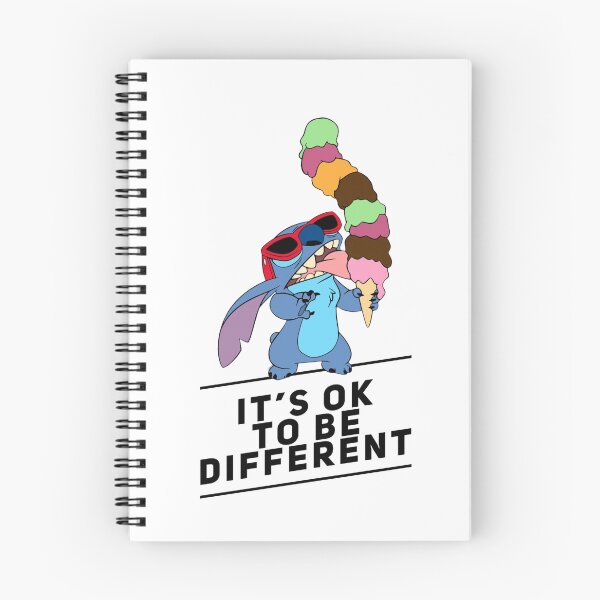 Item preview, It's Ok to Be Different - Stitch - Ice cream - Applied Behavior Analysis - ABA - Behavioral therapy designed and sold by Ausome  Behavior.
