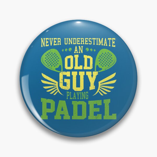 Item preview, Mens Never Underestimate An Old Guy Playing Padel Tennis designed and sold by PhuSat.