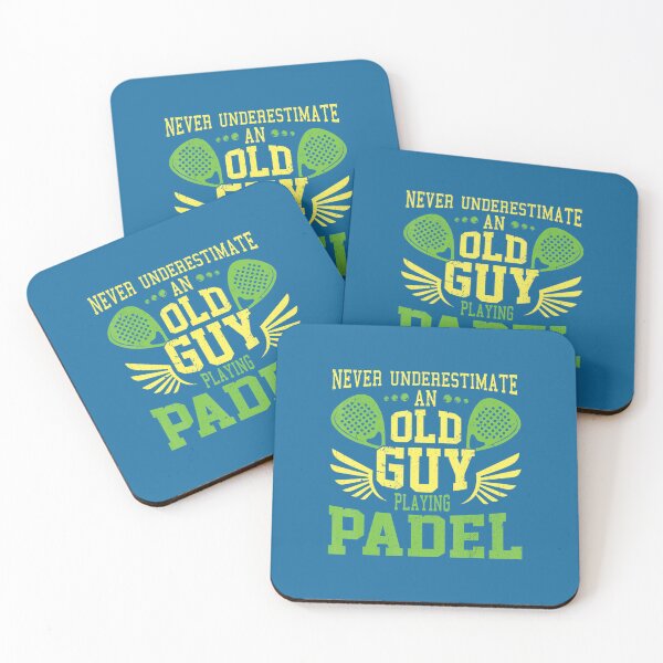 Item preview, Mens Never Underestimate An Old Guy Playing Padel Tennis designed and sold by PhuSat.