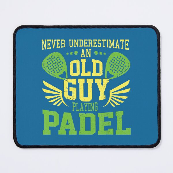 Item preview, Mens Never Underestimate An Old Guy Playing Padel Tennis designed and sold by PhuSat.