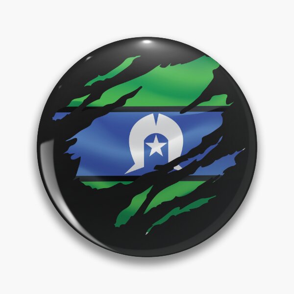 Item preview, Torres Strait Islands Ripped Flag designed and sold by RahallusNtx.