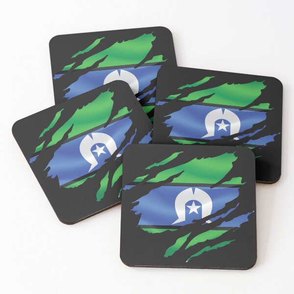 Item preview, Torres Strait Islands Ripped Flag designed and sold by RahallusNtx.