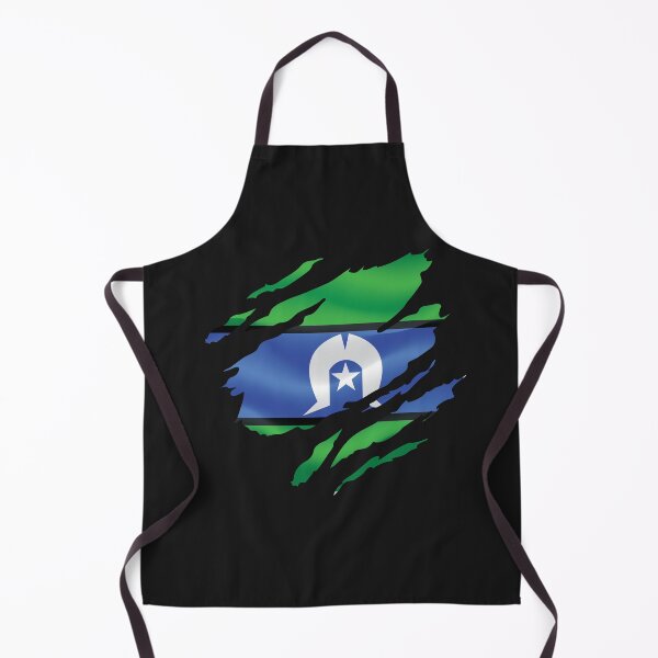 Item preview, Torres Strait Islands Ripped Flag designed and sold by RahallusNtx.