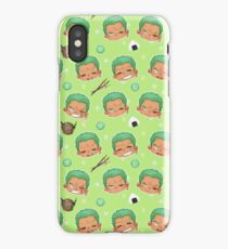 Zoro pattern iPhone Case