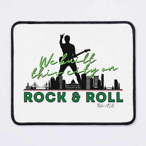 Item preview, We Built this City - Boston, Green designed and sold by Mean-Musician.