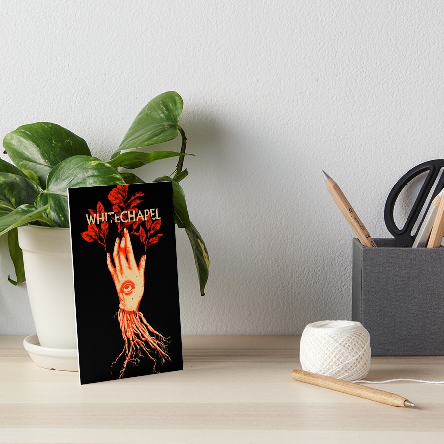 "Whitechapel Album Cover" Art Board Print for Sale by xxXVintageXxx