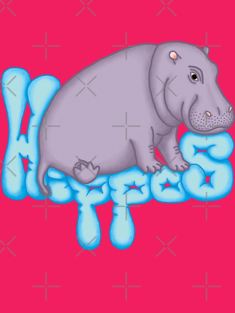 Squashy Hippo - Aqua by Hippopottermiss