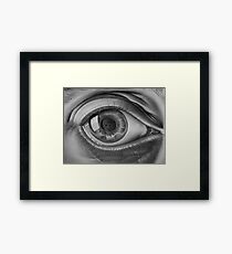 MC ESCHER EYE Framed Print