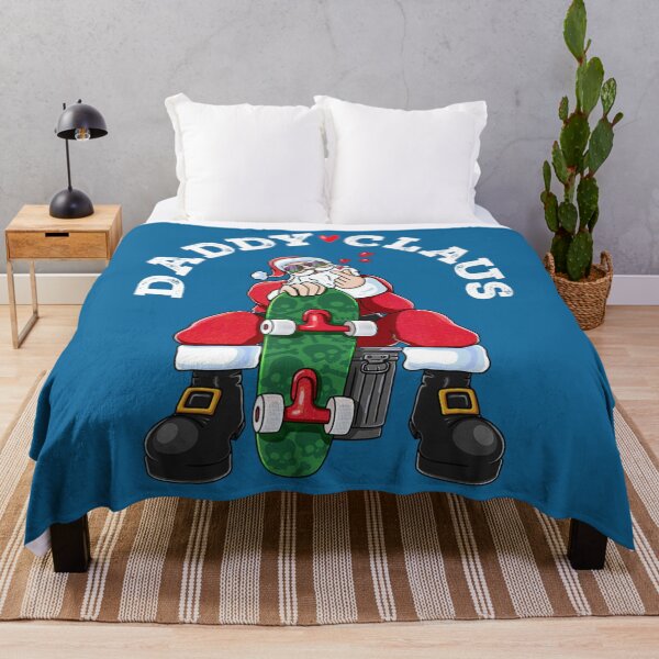 Item preview, Mens Daddy Claus Matching Family Christmas Santa Skateboard designed and sold by PhuSat.