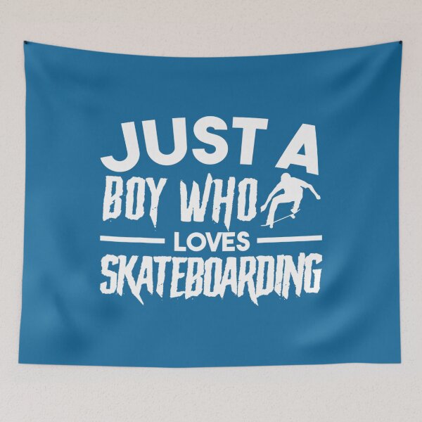 Item preview, Mens Just A Boy Who Loves Skateboarding Skateboarding designed and sold by PhuSat.
