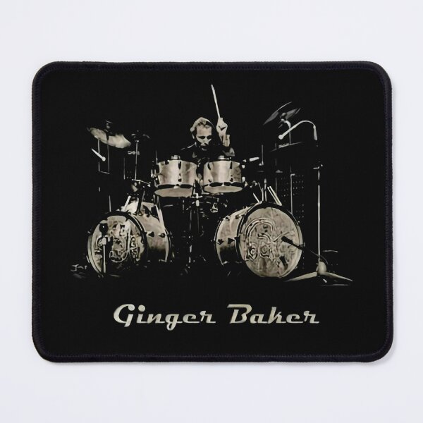 Item preview, Ginger Baker, clothing, gift for drummer, rock n roll, vintage rock, Drummers 0008b designed and sold by KylexyMayer.
