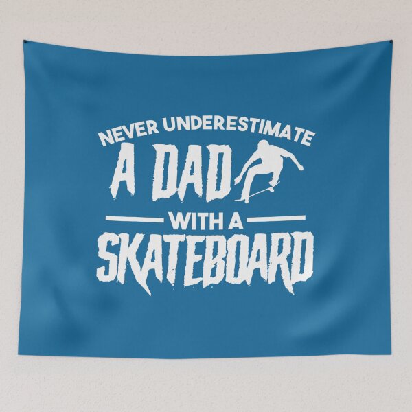 Item preview, Mens Never Underestimate A Dad Skateboarding designed and sold by PhuSat.