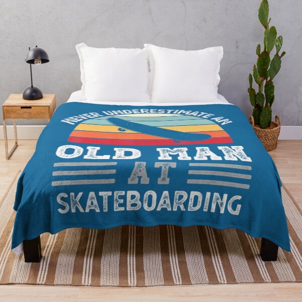 Item preview, Mens Never Underestimate An Old Man At Skateboarding Fathers Day designed and sold by PhuSat.
