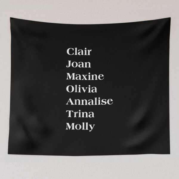 Item preview, Clair Joan Maxine Olivia Annalise Trina Molly designed and sold by Jackwidforss.