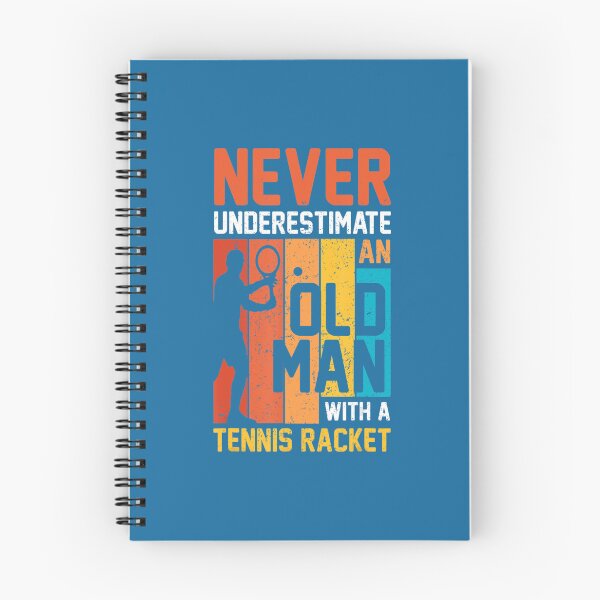 Item preview, Mens Never Underestimate An Old Man With A Tennis Racket designed and sold by PhuSat.
